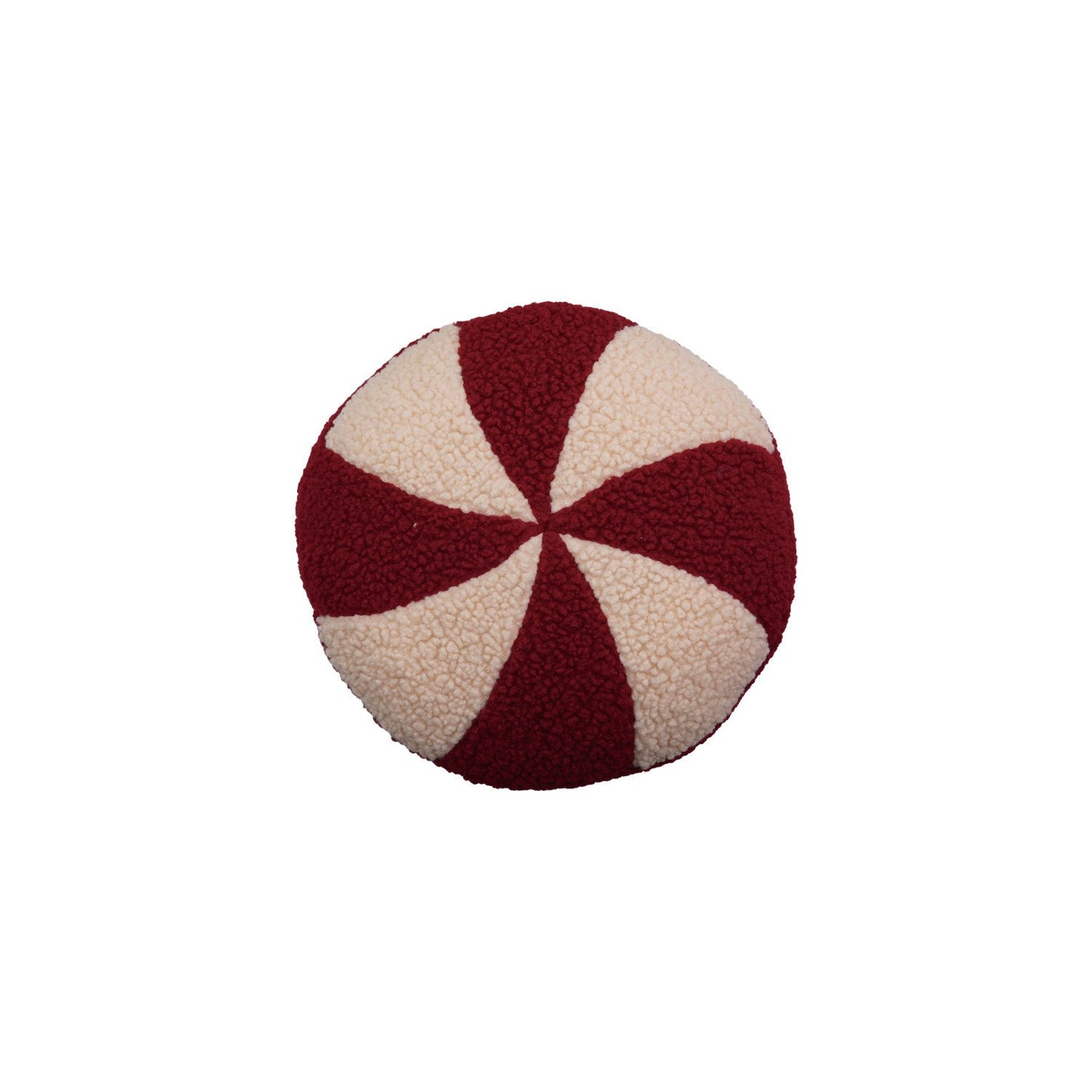 Faux Sherpa Peppermint Pillow - Creative Co Op - S&H