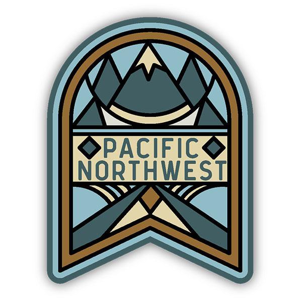 Salt Lake - Mosaic Mountain - Sticker