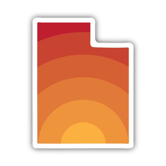 Utah Sunrise - Sticker