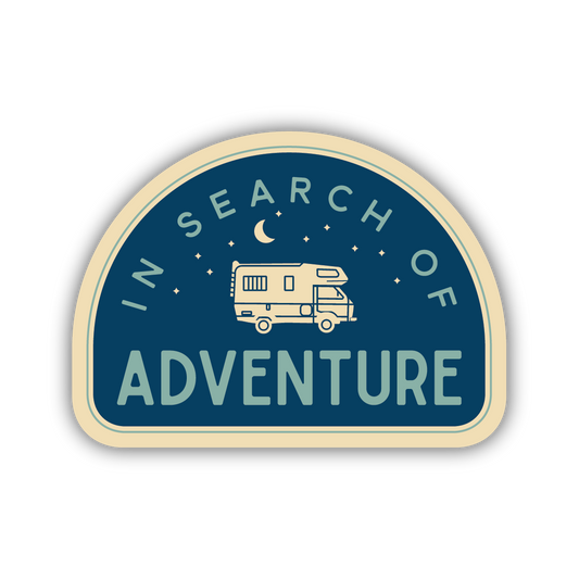 In Search of Adventure - Sticker