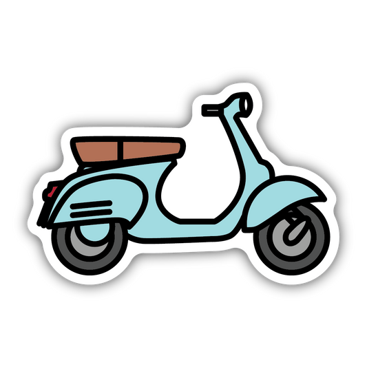 Retro Vespa - Sticker