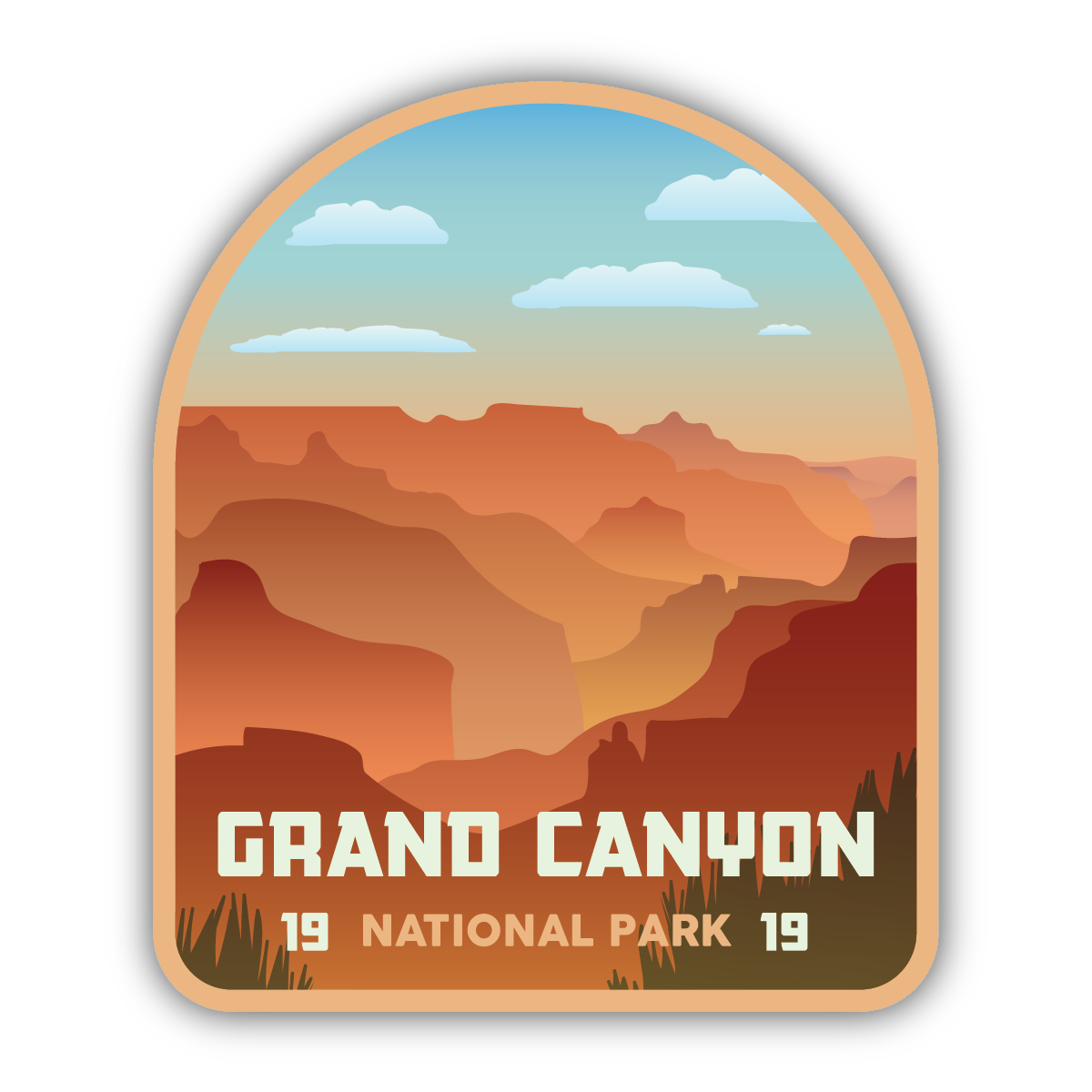 Grand Canyon National Park - Sticker