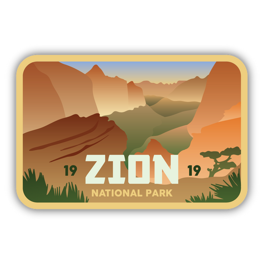 Zion National Park - Sticker