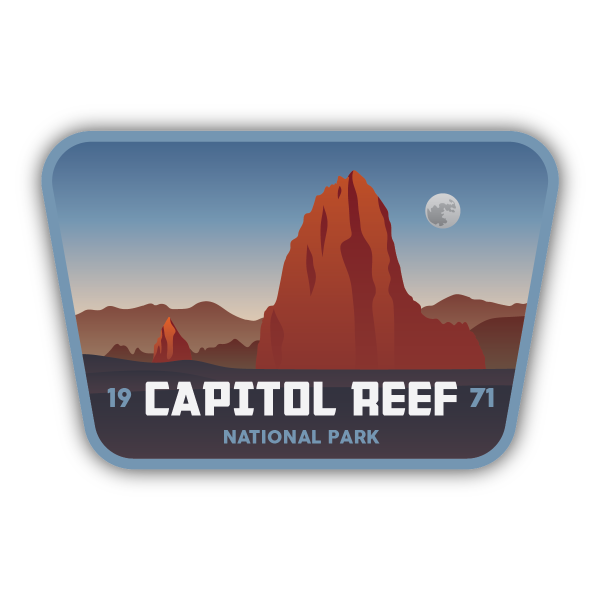 Capitol Reef National Park - Sticker