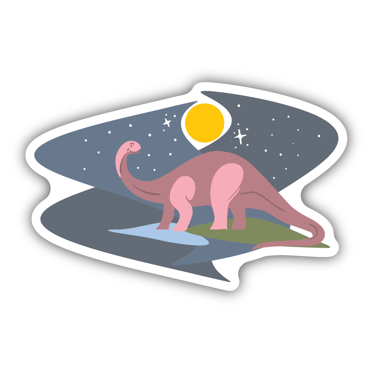 Brontosaurus 2.0 - Sticker
