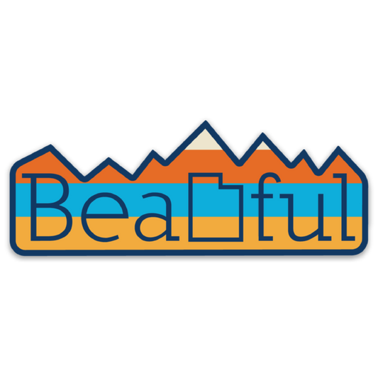 BeaUTAHful Mountain - Sticker