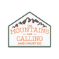 Mountains are Calling Sticker - 2 Colors Available