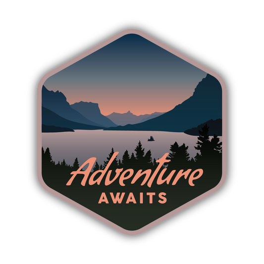 Adventure Awaits - Sticker