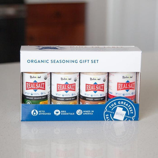 Redmond Real Salt, Seasoning - 4 oz Gift Set