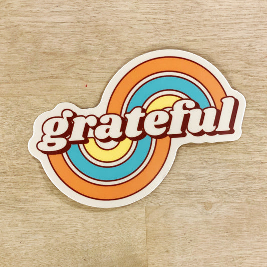 Grateful - Sticker