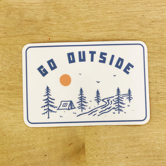 Go Outside - Sticker