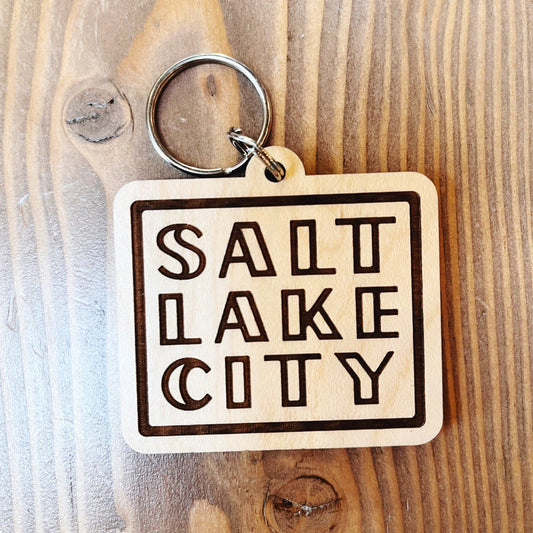 Salt Lake City Magnet & Keychain