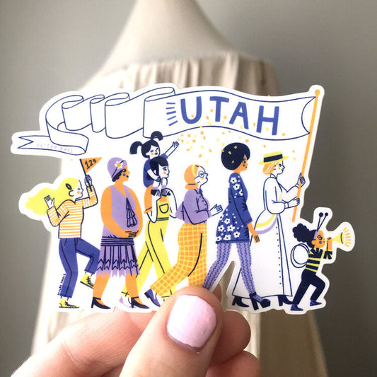 Utah Women Parade Sticker