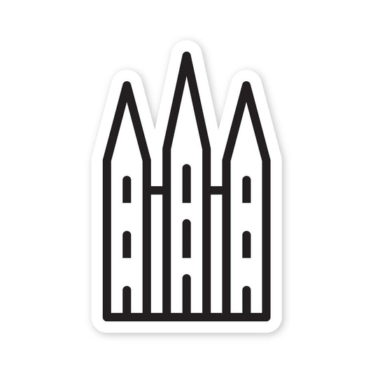 Salt Lake City Temple Sticker