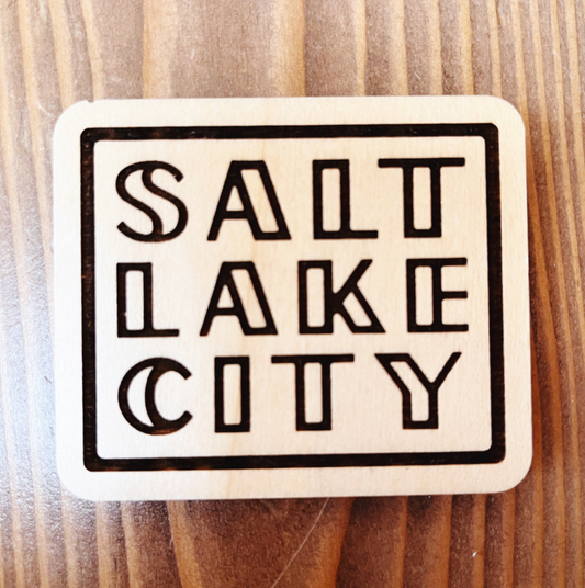 Salt Lake City Magnet & Keychain