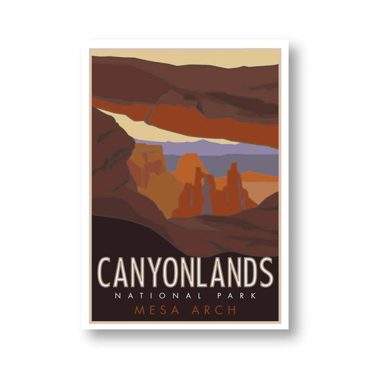 Canyonlands National Park, Utah - Mesa Arch - Magnet