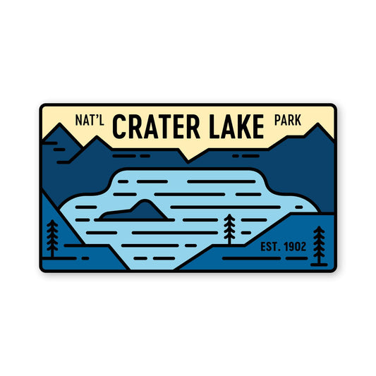 Crater Lake Sticker