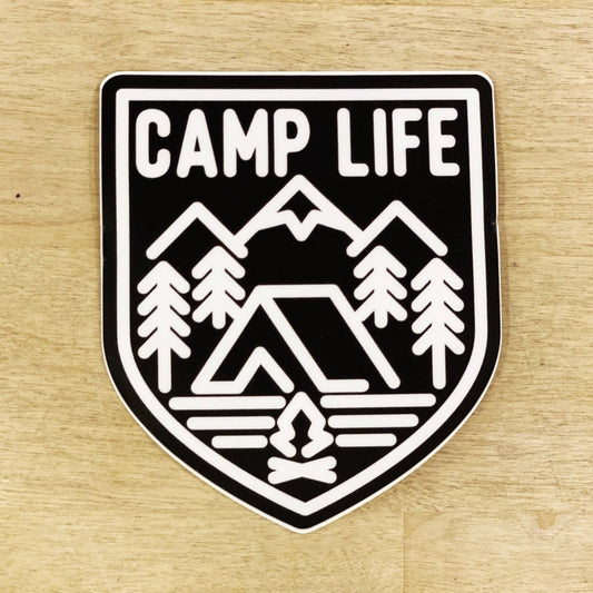 Camp Life - Sticker